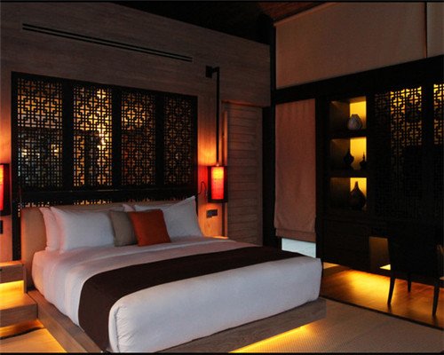 中式风格卧室，让你安然进入入睡！